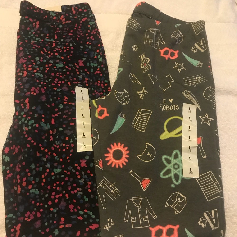 Girls size 14 stretch pants